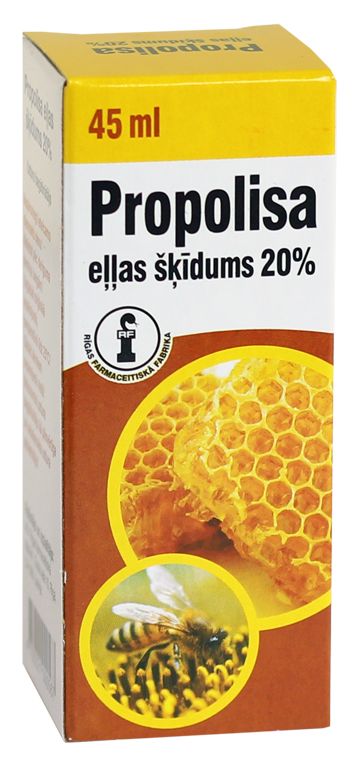 Propolis oil solution 20%