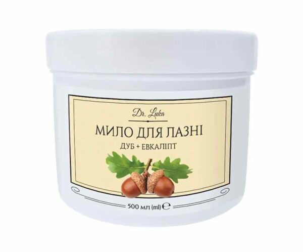 Dr.Luka Bathhouse soap Oak+Eucalyptus 500 ml