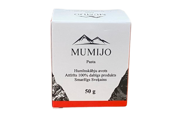 MUMIO Shilajit Purified Raste 100% natural product 50 g.